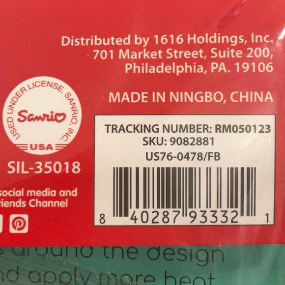 SANRIO Hello Kitty & Friends My Melody Heat & Fuse 3D Melty Beads Ornament Kit - Picture 5 of 5